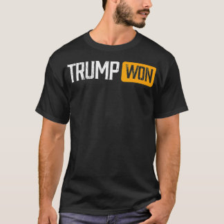 Camiseta Sabe quem ganhou Trump é meu presidente