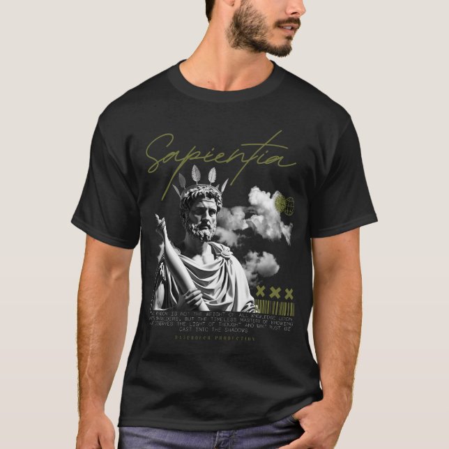 Camiseta Sabedoria de Roma (Frente)