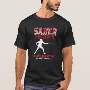 Camiseta Saber Fencer Esgrima Treinador Combate Esporte Swo