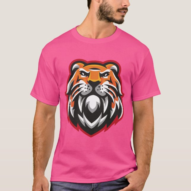 Camiseta Saber teeth tiger (Frente)