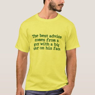 Camiseta Sábio com cicatriz