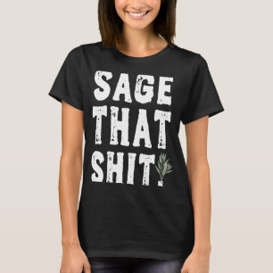 Camiseta Sábio Espiritual Limpando Salga Testemunha Que