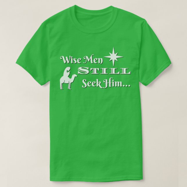 Camiseta Sábios ainda buscam o HIm (Frente do Design)