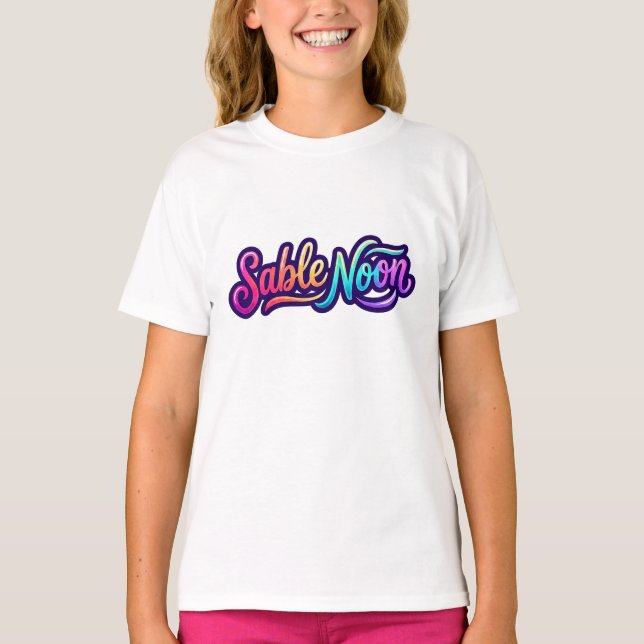 Camiseta Sable Noon - Logotipo Básico (Frente)