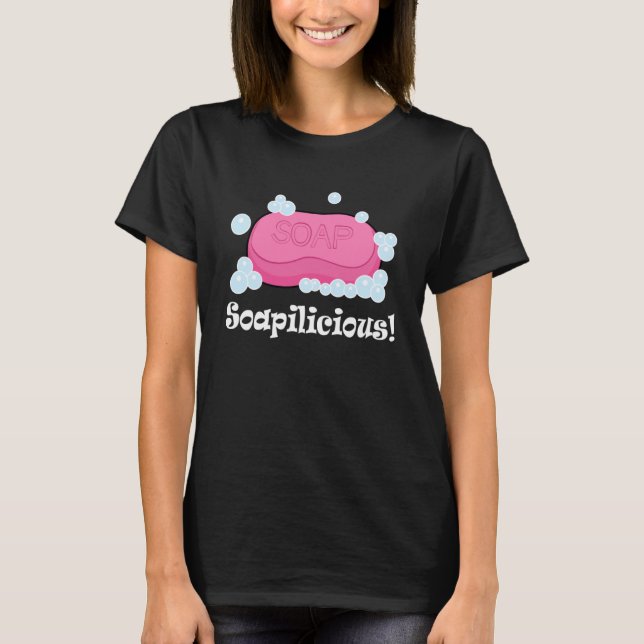 Camiseta Sabonete caseiro de hobby soapilicioso (Frente)