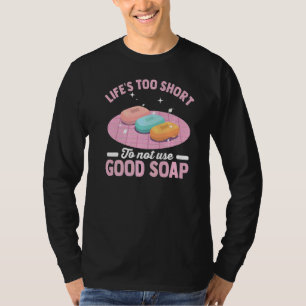 Camiseta Sabonete caseiro de sabão feito à mão