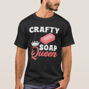 Camiseta Sabonete-Fazer-de-sabão-sabonete Rainha-sabonete-d