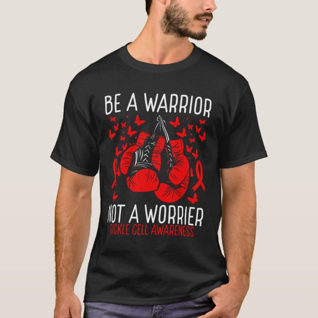 Camiseta Sabor das Células Falsiformes Guerreiro de Combate (Frente)