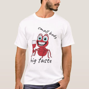 Camiseta Sabor de Formiga Carmesim