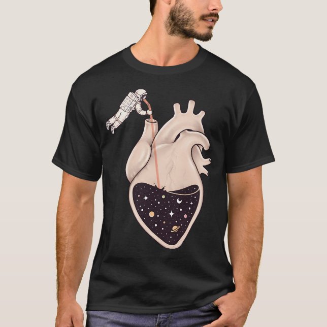 Camiseta Sabor do Espaço Interior (Frente)