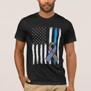 Camiseta Sabor do guerreiro diabético da bandeira americana