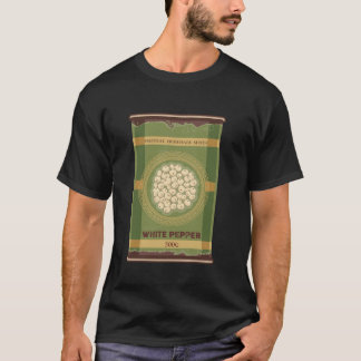 Camiseta Sabor Natural De Pimenta Branca, Correspondente Ao