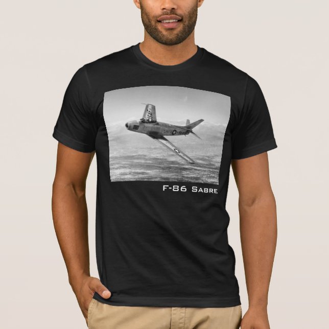 Camiseta Sabre F-86 (Frente)