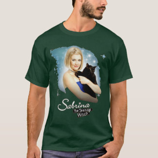 Camiseta Sabrinaheeenage Feiticeira Me Chama rapaz retrô