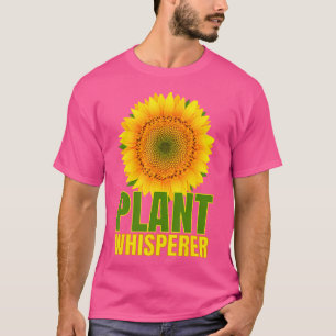 Camiseta Sabujo De Planta Grande Hobby De Girassol E Garden