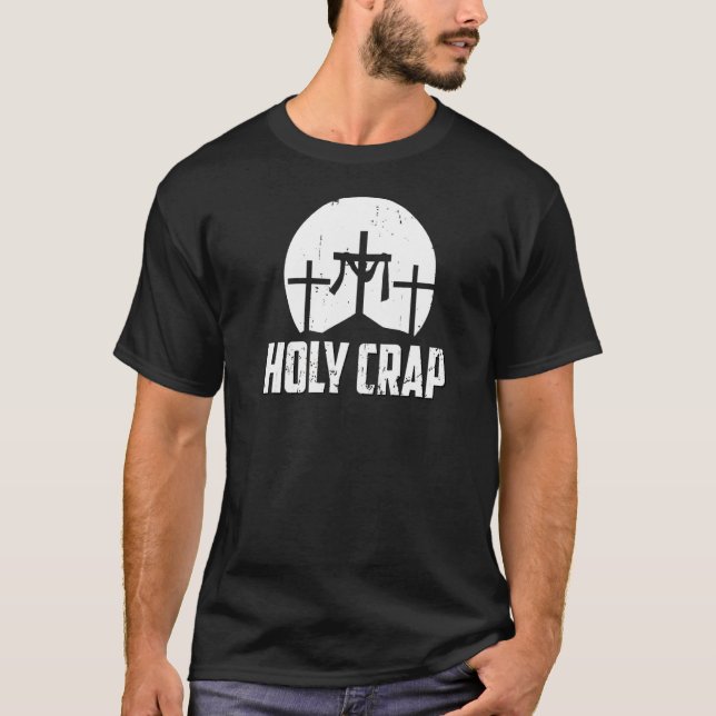 Camiseta Sacana Ateísta Humor Ateísta Anti-Christian Je (Frente)