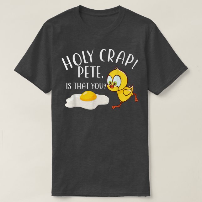 Camiseta Sacana Pete É Que Você Chicken Páscoa Engraçado Gi (Frente do Design)