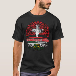 Camiseta Sachsen Sächsisch Schweizer Schweiz Baum Wurzel