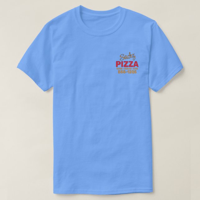 Camiseta Sachz Pizza Harry Shirt (Frente do Design)