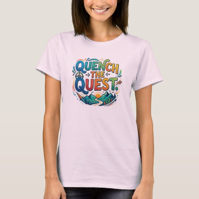Camiseta Saciar a Busca (Frente)