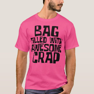 Camiseta Saco cheio com uma bolsa de ferramentas incrível p