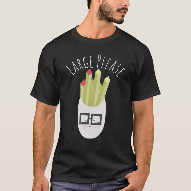 Camiseta Saco de Batatas Fofas Cartoon  (Frente)