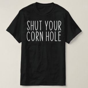 Camiseta Saco de Bean Engraçado Tosse Cookout Feche sua Cor
