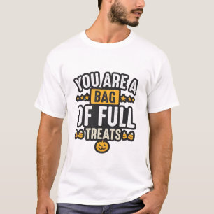Camiseta Saco de guloseimas de Halloween Design Vetorial Vi