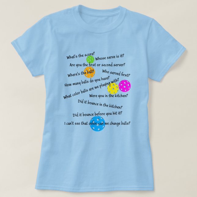 Camiseta Saco de Tote do Quickleball de Mais velho Engraçad (Frente do Design)