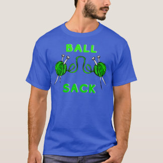 Camiseta Saco de tricô verde