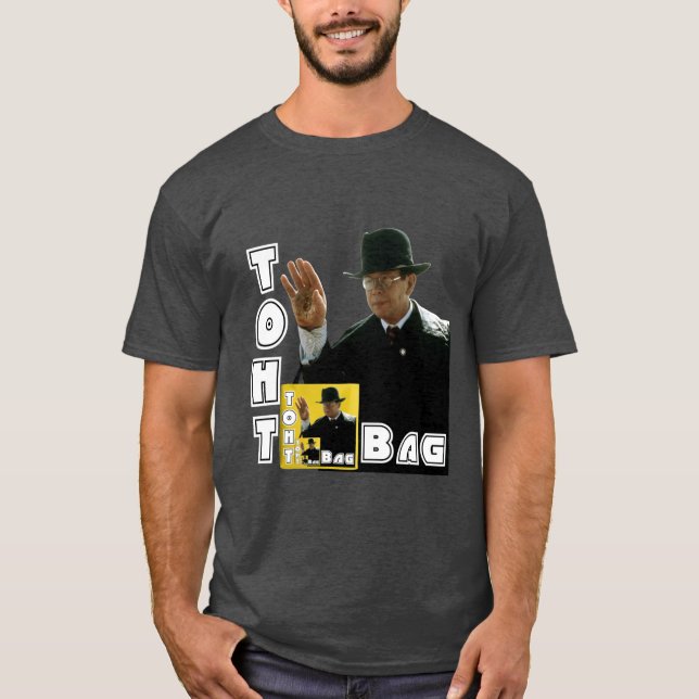 Camiseta Saco Toht Super Dimensionado (Frente)