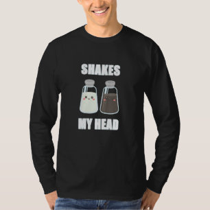 Camiseta Sacode Minha Cabeça Saleiro e Pimenteiro