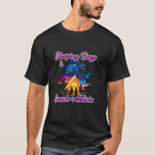 CAMISETA SACOS-CAMA E ATAQUES DE LANCHE