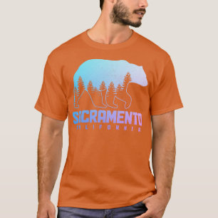 Camiseta Sacramento California Bear Grizzly Pride Outdoor V
