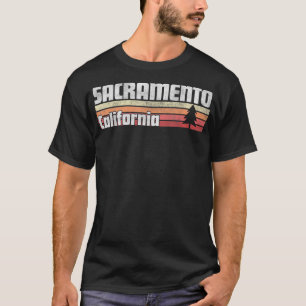 Camiseta Sacramento California Retro Style Vintage 70s 80s