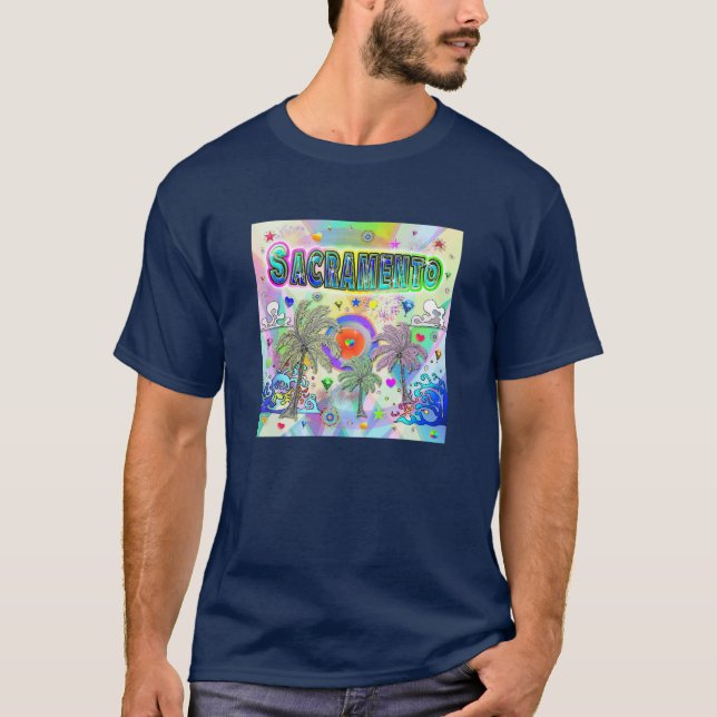 Camiseta Sacramento Deep Dream T-Shirt (Frente)