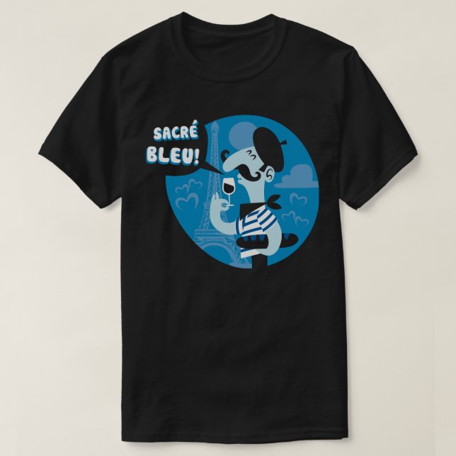 Camiseta Sacre Bleu (Frente do Design)