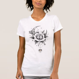 Camiseta Sacred Night Rose