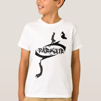 Camiseta Sacudir abstrato Parkour