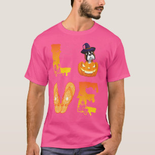 Camiseta Sacudir da Lua Aranha-do-chão Pumpkin Amor Alho-do