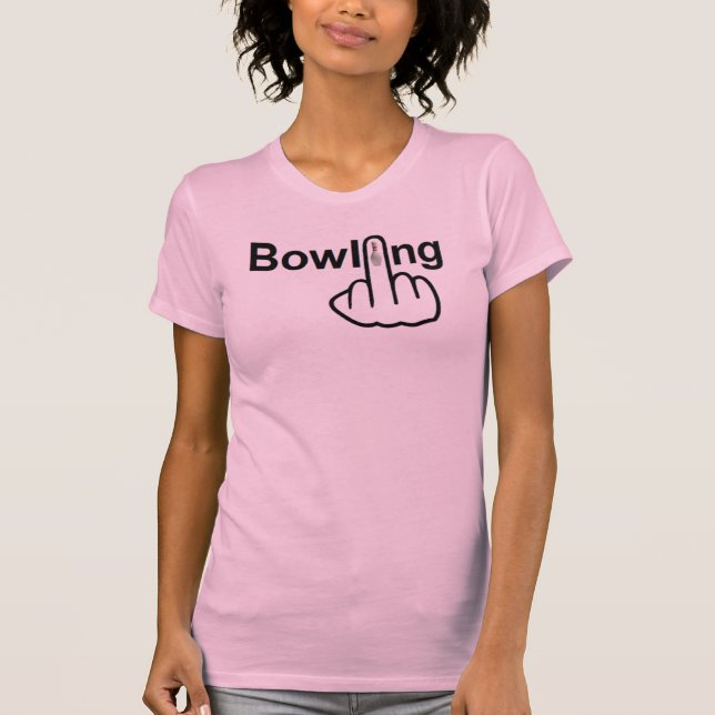 Camiseta Sacudir de Boliche T-Shirt (Frente)