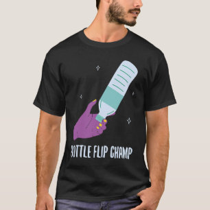 Camiseta Sacudir De Frasco Champ I Garrafa De Água Virando