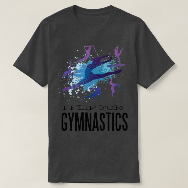 Camiseta Sacudir De Ginástica 3 (Frente do Design)