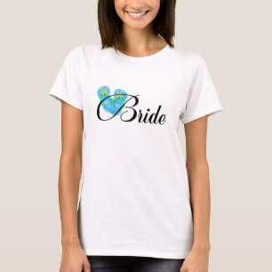 Camiseta Sacudir de noz de destino azul flutuante