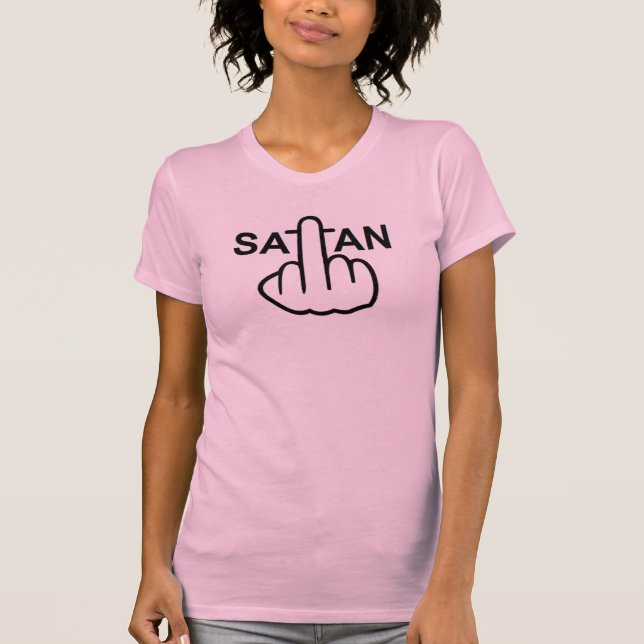 Camiseta Sacudir de Satã T-Shirt (Frente)