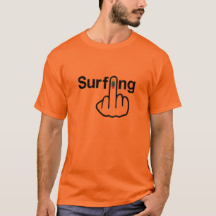 Camiseta Sacudir de surfe do T-Shirt