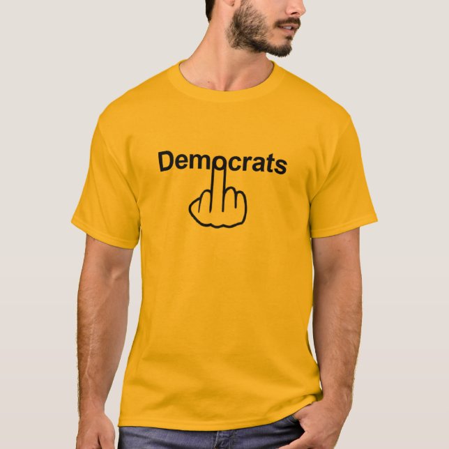 Camiseta Sacudir dos Democratas-Camisas (Frente)