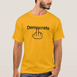 Camiseta Sacudir dos Democratas-Camisas