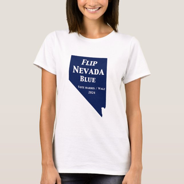 Camiseta Sacudir Nevada Blue em 2024 (Frente)