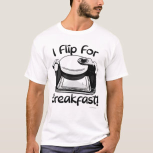 Camiseta Sacudir Para O Slogan Do Café Da Manhã